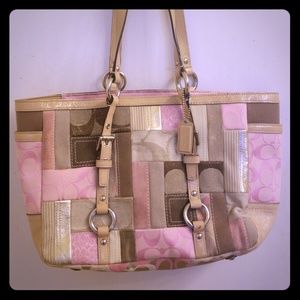 Coach hand bag